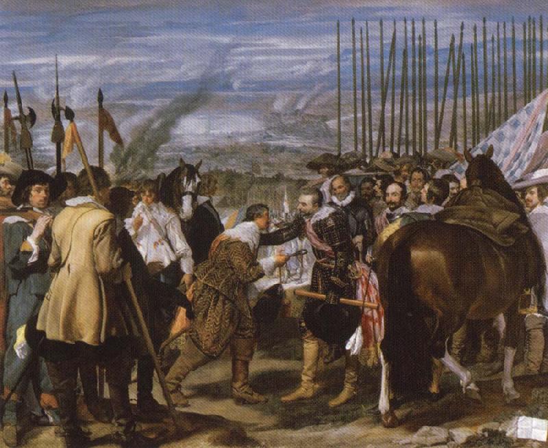 Diego Velazquez Surrender of Breda oil painting image